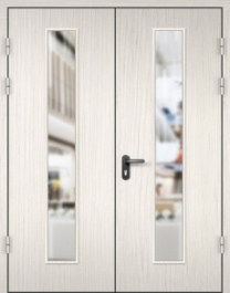 Фото двери «МДФ двупольная со стеклом №22» в Дзержинскому