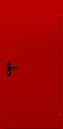 Фото двери «Однопольная глухая (красная)» в Дзержинскому