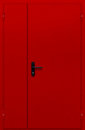 Фото двери «Полуторная глухая (красная)» в Дзержинскому