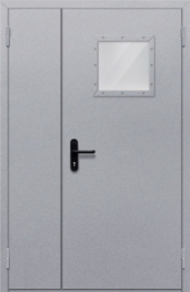 Фото двери «Полуторная со стеклопакетом» в Дзержинскому