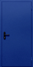 Фото двери «Однопольная глухая (синяя)» в Дзержинскому